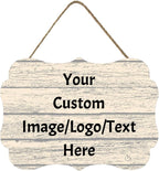 Personalized Custom Wooden Signs with Any Text Name for Home Door Man Cave Bar Family Farmhouse Decorative Home Kitchen Rustic Wall Decor