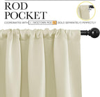 NICETOWN Blackout Curtains for Living Curtains, Room Darkening Curtains & - Image 3