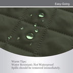 Easy-Going Reversible Couch Cover, Small Chair, Army Green/Beige | Machine - Image 4