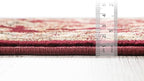 Rugs.com Aditi Collection Rug – 6 Ft Square Red Medium-Pile Rug Perfect - Image 4