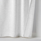 MIULEE Bleached Linen Kitchen Curtain 30 Inches Length 2 Panels Farmhouse | - Image 7