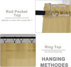 Sheer Gold Curtains 108 Inches Long - Image 6