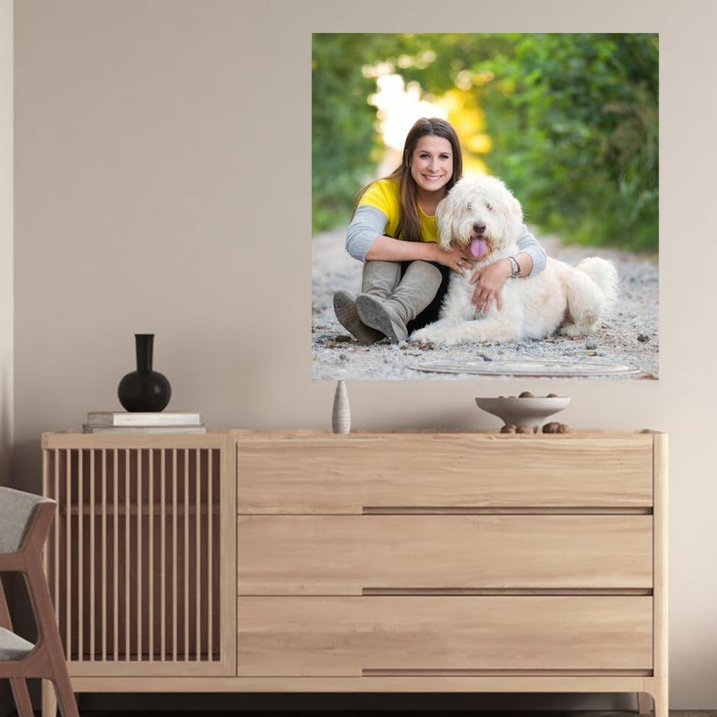 Personalized Custom 30''x30'' Canvas Prints with Your Photo/your Image Large Wallart Wall Decor for Bedroom Dining room Living room Children's room(Unframed)
