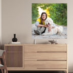 Personalized Custom 30''x30'' Canvas Prints with Your Photo/your Image Large Wallart Wall Decor for Bedroom Dining room Living room Children's room(Unframed)