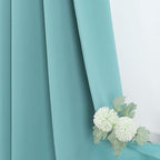 ChrisDowa Blackout Curtains for Bedroom and Living Room 40 Inches Long | 2 - Image 6