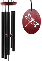 Wind Chimes for Outside, 33 Inch Wind Chimes Outdoor Tuned Soothing Melody, Memorial Wind Chime Sympathy Gifts for Loss of Loved One Prime. Garden Wind Chime. Dragonfly