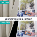 NICETOWN Natural 100% Blackout Curtains 45 inches Long, 2 Thick Layers - Image 4