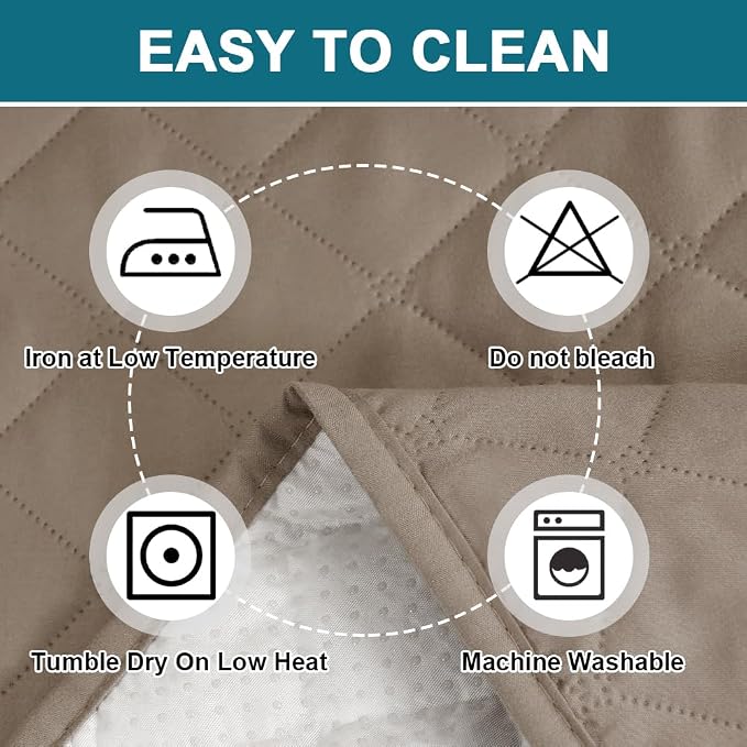 Turquoize 100% Waterproof Sofa Covers Chair Cover Slipcover Couch Protector - Image 6