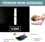 H.VERSAILTEX Window Treatment Blackout Curtains 63 inches Length, Thermal - Image 6
