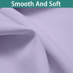 Yakamok Lilac 100% Blackout Curtains 54 Inches Long - Image 7