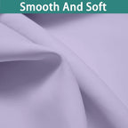 Yakamok Lilac 100% Blackout Curtains 63 Inches Long - Image 7