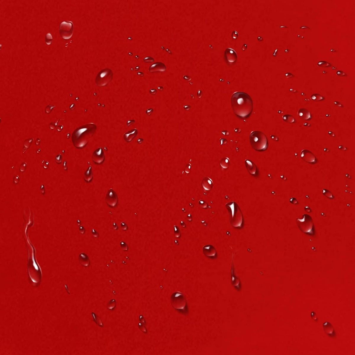 SuperO Waterproof Spandex Table Cover for 4FT Table Universal Fitted Stretch Tablecloth for Party, Banquet, Wedding and Events-Red
