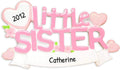 Personalized Family Christmas Orname - Custom Ornaments Little Girl Christmas Ornaments 2024 Christmas Ornaments for Little Girl Customized for Little Girl Ornaments for Christmas Tree