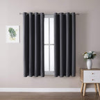 ChrisDowa Blackout Curtains for Bedroom and Living Room 54 Inches Long | 2 by ChrisDowa