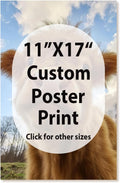Canvas Prints With Your Photos, Custom Poster On Canvas (Unframed 11x17) Transform Your Photos Into Stunning Framed Wall Art Digitally Printed Photo To Canvas Ideal For Home Decor Gifts Keepsakes