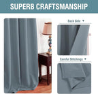 H.VERSAILTEX Grommet Bedroom Curtain Thermal Insualted Room Darkening Curtain - Image 3
