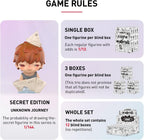 POP MART HIRONO Little Mischief Series, Hirono Blind Box Figures, Random Design Action Figures Collectible Toys Home Decorations, Holiday Birthday Gifts for Girls and Boys, Single Box