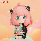 POP MART Spy × Family Anya's Daily Life Series Figures, 6PCs Spy Blind Box Figures, Random Design Action Figures Collectible Toys Home Decorations, Holiday Birthday Gifts, Whole Set