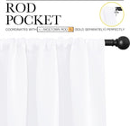 NICETOWN Kitchen Curtains, Short Home Decoration Curtains & Drapes, Small - Image 3
