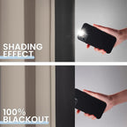 SimpleHome Natural 100% Blackout Curtains Room Darkening Living Room 84L | - Image 4