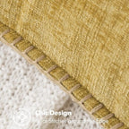 MIULEE Decorative Lumbar Throw Pillow Covers 12x20 Inch Mustard Yellow | 2 Pack - Image 2