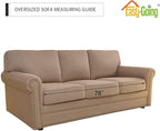 Easy-Going Reversible Couch Cover, 3 Cushion Sofa, Washable Slipcover - Image 7
