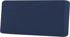 H.VERSAILTEX Super Stretch Individual Seat Cushion Covers Sofa Covers Couch Cushion Covers Slipcover Sets Thick Jacquard Textured Twill Fabric (1 Piece Sofa Cushion Cover, Navy)
