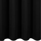 Black Blackout Curtains 66 x 63 Inch Length/Set of 2 Curtain Panels/Thermal - Image 8