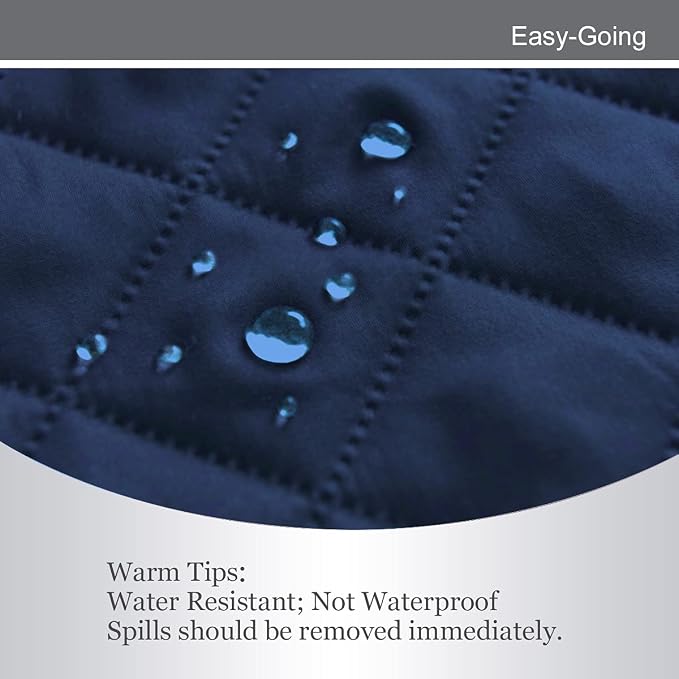 Easy-Going Reversible Couch Cover, 4 Seater Sofa, XX-Large Sofa, Water - Image 4