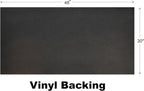 Calloway Mills 152963048R Black Border 30" x 48" Monogram Doormat Letter (R)