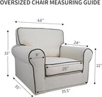 PureFit Super Stretch Sofa Slipcover – Spandex Non Slip Soft Couch Sofa Cover - Image 6