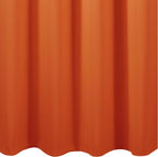 Orange Blackout Curtains 66 x 63 Inch Length/Set of 2 Curtain Panels/Thermal - Image 9