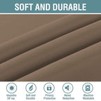 H.VERSAILTEX Blackout Patio Curtains 100 x 84 Inches - Image 4