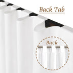 68 Inch Full Blackout Linen Curtains - Image 6