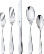 Silverware Set for 16 – 18/10 Stainless Steel Flatware, Mirror Finish, Dishwasher Safe, Durable and Elegant, Rust Resistant, Perfect for Entertaining (80-Piece Set, Fidenza)