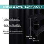 NICETOWN Truly Blackout Curtains 54 inches Length, 2 Thick Layers Completely - Image 6