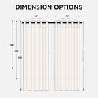 Joydeco Blackout Curtains 84 Inch Long - Image 3