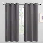 NICETOWN Grey Blackout Curtain Panels by NICETOWN