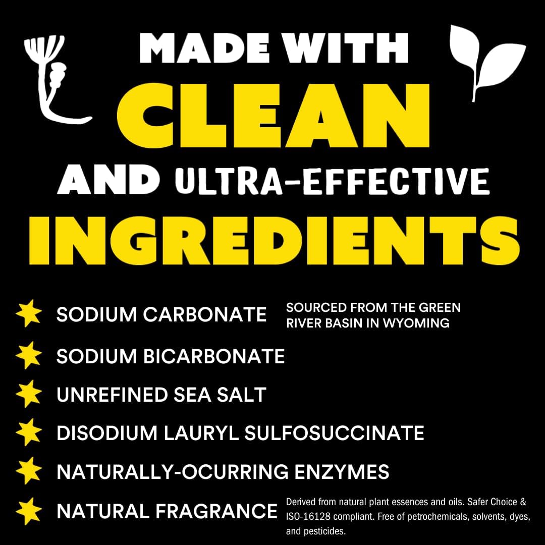 Molly's Suds Super Powder Detergent | Extra Strength Laundry Soap, Stain Fighting | Sensitive Skin | Simple, Effective Ingredients | 60 Loads - Lavender
