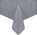 sancua Rectangle Tablecloth - 60 x 84 Inch - Stain and Wrinkle Resistant Washable Polyester Table Cloth, Decorative Fabric Table Cover for Dining Tables, Buffet Parties and Camping, Light Grey