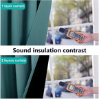 NICETOWN Full Shade Curtain Panels, Pair of Energy Smart & Noise Blocking Out - Image 4