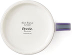 Spode Kit Kemp Alphabet Mug - Letter P Monogram in Fine China, 12oz Ceramic Coffee Cup for Hot Drinks, Personalized Drinkware for Unique Gifts, Dishwasher Safe Tea or Coffee Mug - Gift Box Included