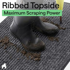 GORILLA GRIP Waterproof Traffic Guard Door Mat, Indoor Outdoor Heavy Duty - Image 4