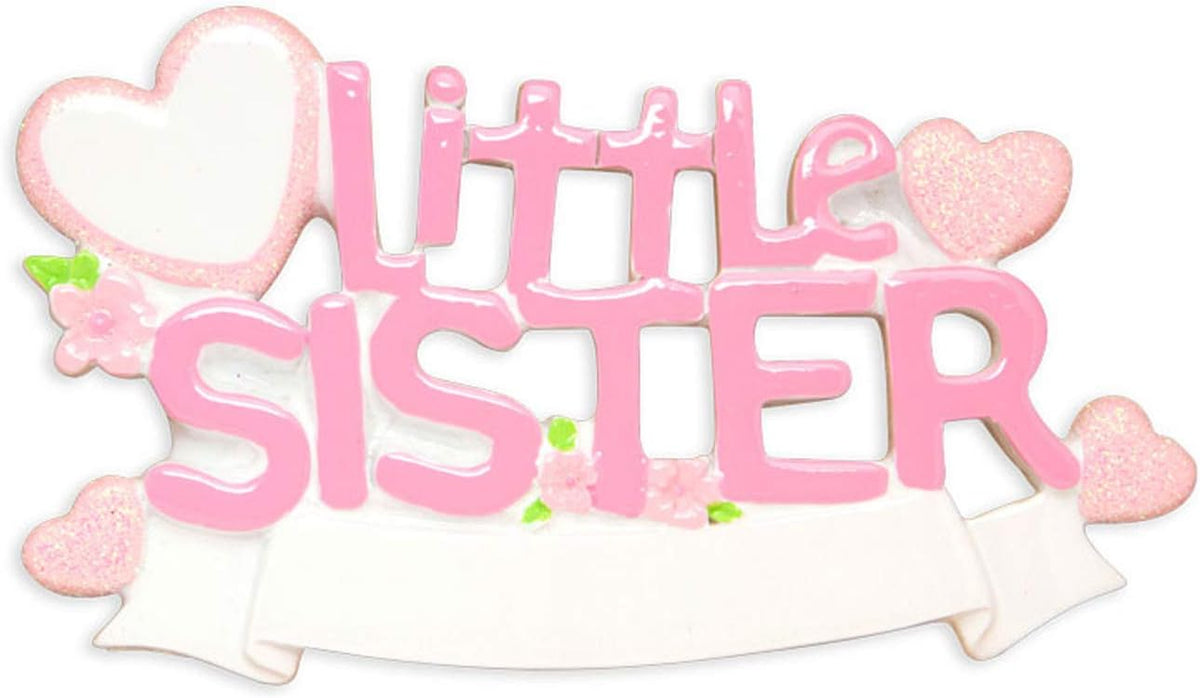Personalized Family Christmas Orname - Custom Ornaments Little Girl Christmas Ornaments 2024 Christmas Ornaments for Little Girl Customized for Little Girl Ornaments for Christmas Tree