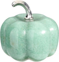 Jovivi Green Aventurine Crystal Pumpkin Figurine, 1.2" Mini Carved Gemstone Pumpkin Statue Decor Healing Stones Decorative Ornaments for Fall Harvest Thanksgiving Halloween Decorations Home Decor