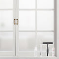 Kromapolis Window Privacy Film Frosted Glass Window Film, Heat Blocking Privacy Film for Glass Windows, Static Cling Non-Adhesive Frosting Window Stickers for Door Home (Frosted, 45.2 x 157.4 inch)