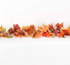 3 Pack Fall Maple Leaf Garland Artificial Maple Garland, Autumn Hanging Fall Leave Vines for Indoor Outdoor Wedding Thanksgiving Dinner Party Decor