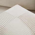Fancy Homi 2 Packs Cream Lumbar Decorative Throw Pillow Covers 14x22 Inch - Image 4