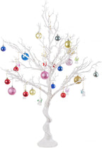 NUPTIO White Christmas Tree Branch Artificial 31.5 inch Tall Manzanita Tree Halloween Centerpiece Wedding Centerpieces for Tables, Decorative Ornament Display Tree for Decoration Weddings (1 Pc)