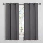 NICETOWN Bedroom Curtains Blackout Drapery Panels, Three Pass Microfiber by NICETOWN